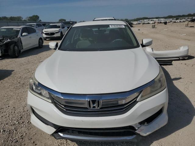 1HGCR2F39GA170749 - 2016 HONDA ACCORD LX WHITE photo 5