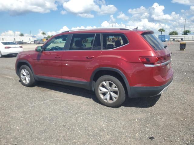 1V2DR2CA4JC558990 - 2018 VOLKSWAGEN ATLAS SE Темно-червоний фото 2