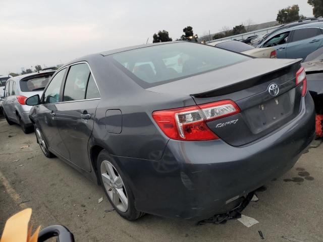 4T1BF1FK0DU285072 - 2013 TOYOTA CAMRY L GRAY photo 2