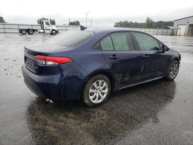 JTDB4MEE8PJ000325 - 2023 TOYOTA COROLLA LE Синий фото 3