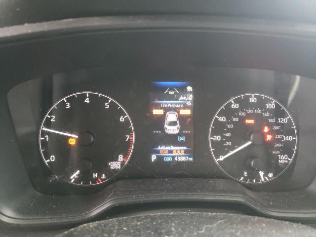 JTDB4MEE8PJ000325 - 2023 TOYOTA COROLLA LE Синий фото 9