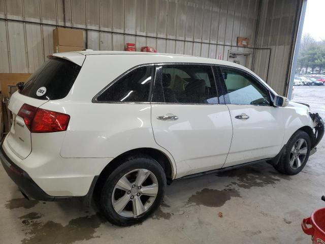 2HNYD2H24AH520699 - 2010 ACURA MDX WHITE photo 3