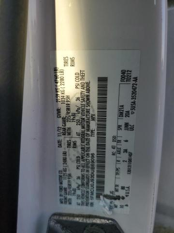 1FMCU0J93DUB69096 - 2013 FORD ESCAPE TITANIUM 白色 照片 12