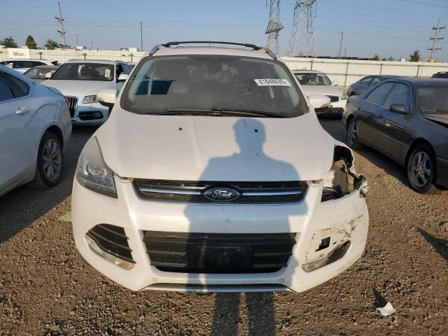 1FMCU0J93DUB69096 - 2013 FORD ESCAPE TITANIUM 白色 照片 5