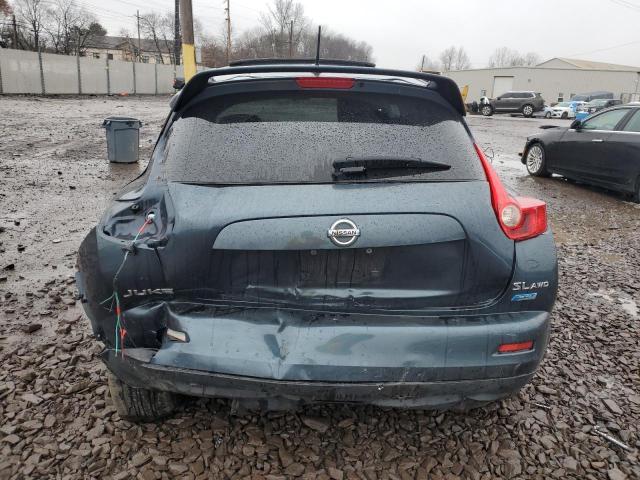 JN8AF5MV0DT210774 - 2013 NISSAN JUKE S TEAL photo 6