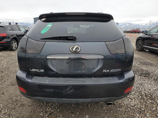 JTJHW31U482865586 - 2008 LEXUS RX 400H CHARCOAL photo 6