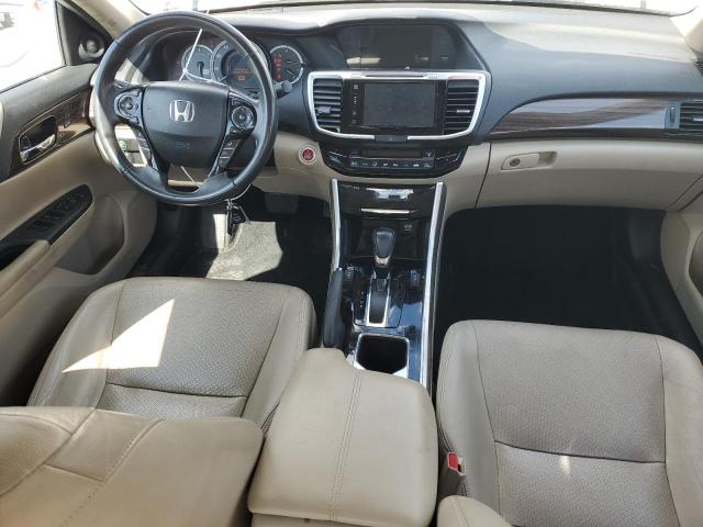 1HGCR3F05HA022661 - 2017 HONDA ACCORD EXL WHITE photo 8