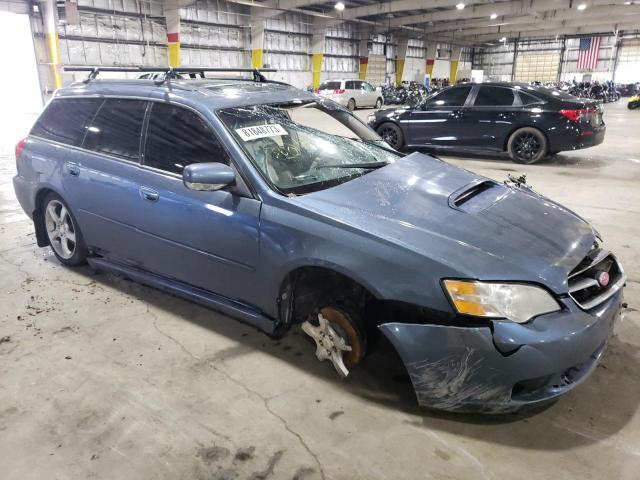 4S3BP676464310848 - 2006 SUBARU LEGACY GT LIMITED BLUE photo 4