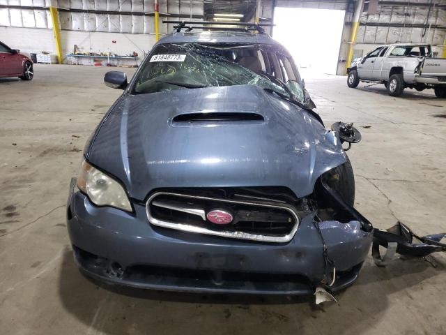 4S3BP676464310848 - 2006 SUBARU LEGACY GT LIMITED BLUE photo 5