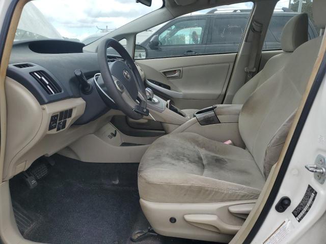 JTDKN3DU1C1529402 - 2012 TOYOTA PRIUS Weiß Foto 7