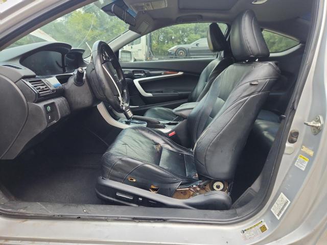 1HGCT2B89DA000177 - 2013 HONDA ACCORD EXL ვერცხლისფერი ფოტო 7