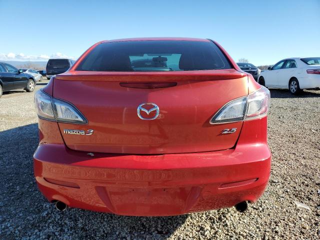 JM1BL1S5XA1307735 - 2010 MAZDA 3 S RED photo 6