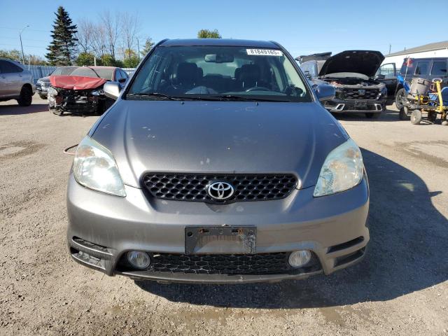 2T1KR32E24C786100 - 2004 TOYOTA COROLLA MA XR GRAY photo 5