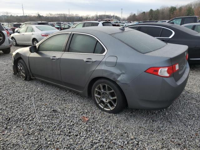 JH4CU4F40AC000873 - 2010 ACURA TSX GRAY photo 2