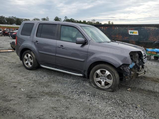 5FNYF4H5XFB049001 - 2015 HONDA PILOT EXL GRAY photo 4