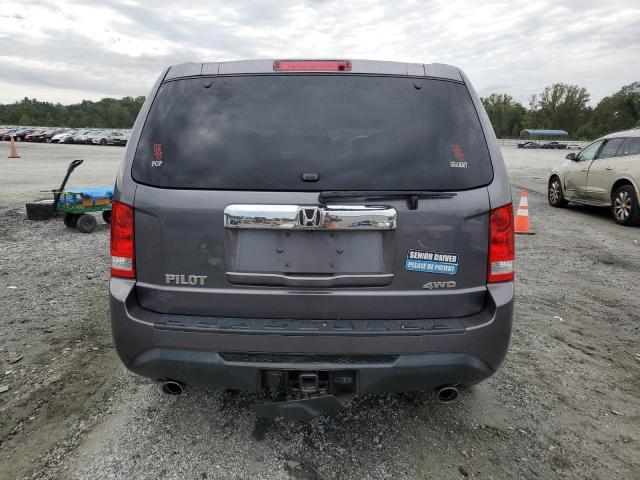 5FNYF4H5XFB049001 - 2015 HONDA PILOT EXL GRAY photo 6