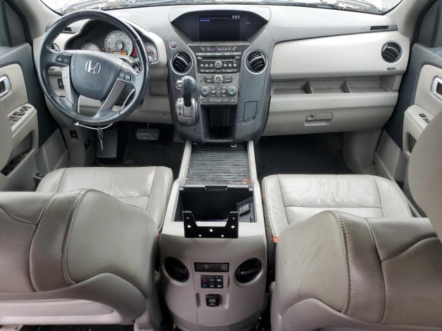 5FNYF4H5XFB049001 - 2015 HONDA PILOT EXL GRAY photo 8