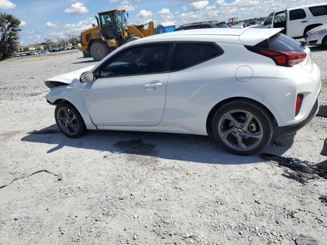 KMHTG6AF6LU029607 - 2020 HYUNDAI VELOSTER BASE WHITE photo 2