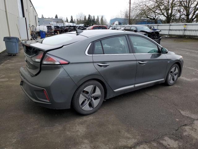 KMHC05LC9LU235215 - 2020 HYUNDAI IONIQ LIMITED GRAY photo 3