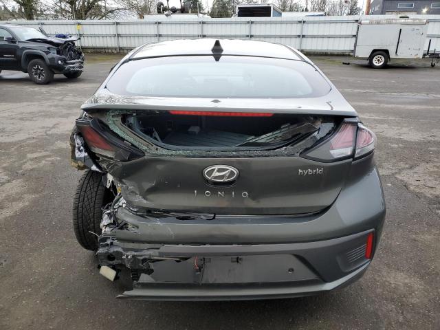 KMHC05LC9LU235215 - 2020 HYUNDAI IONIQ LIMITED GRAY photo 6