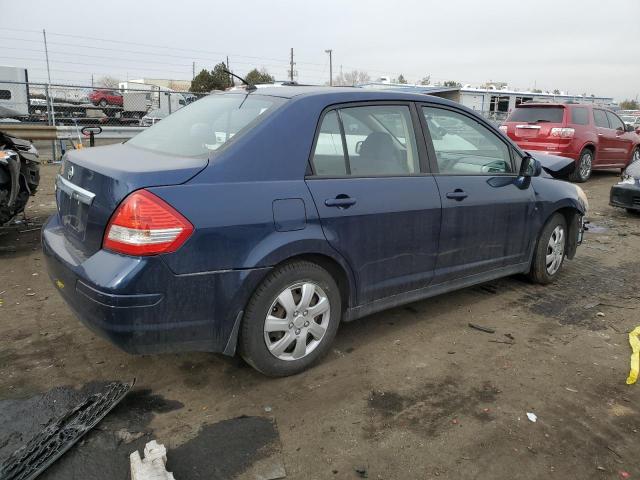 3N1BC11E29L408664 - 2009 NISSAN VERSA S BLUE photo 3