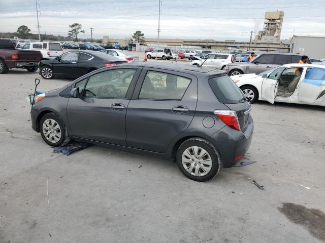 JTDKTUD30DD543696 - 2013 TOYOTA YARIS CHARCOAL photo 2