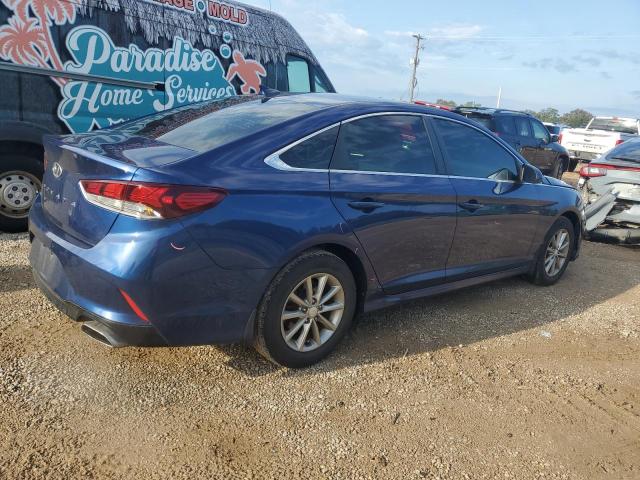 5NPE24AF9KH804524 - 2019 HYUNDAI SONATA SE Синій фото 3