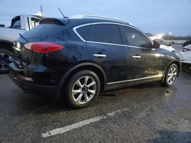 JNKAJ09E48M304922 - 2008 INFINITI EX35 BASE Սև լուսանկար 3