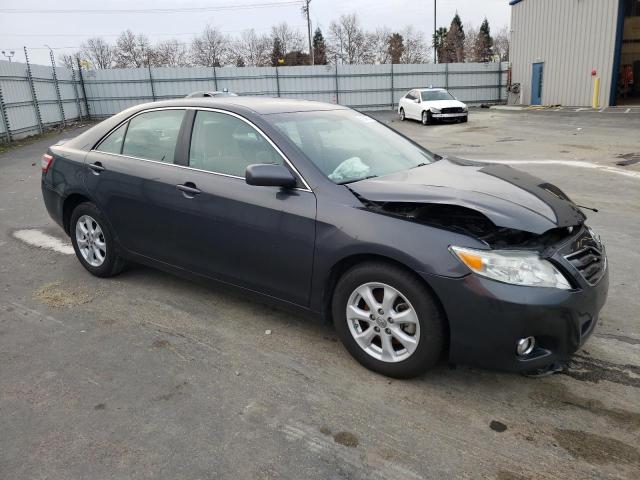 4T1BF3EK6BU172186 - 2011 TOYOTA CAMRY BASE GRAY photo 4