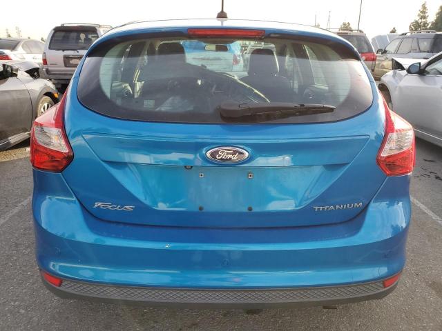 1FADP3N27EL119703 - 2014 FORD FOCUS TITANIUM BLUE photo 6