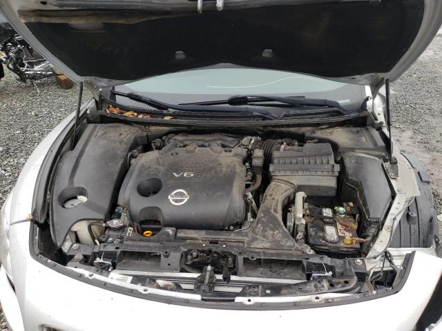 1N4AA5AP8DC830245 - 2013 NISSAN MAXIMA S SILVER photo 11