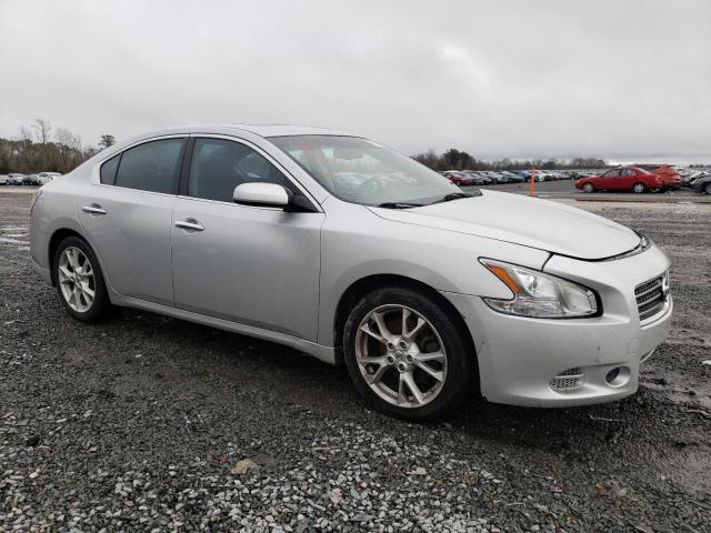 1N4AA5AP8DC830245 - 2013 NISSAN MAXIMA S SILVER photo 4