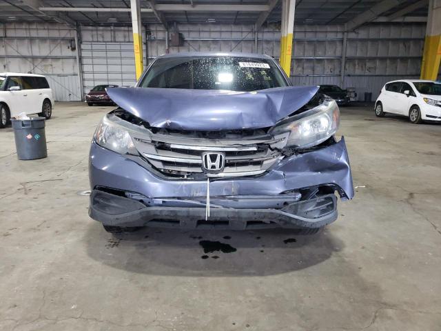 2HKRM4H3XEH672403 - 2014 HONDA CR-V LX BLUE photo 5