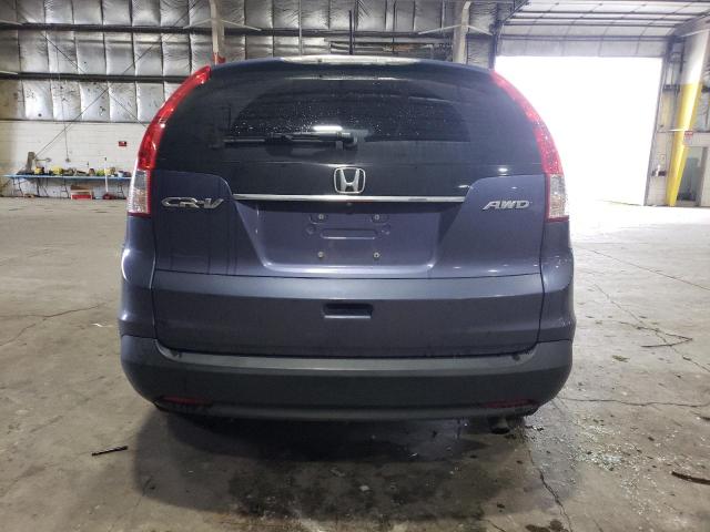 2HKRM4H3XEH672403 - 2014 HONDA CR-V LX BLUE photo 6