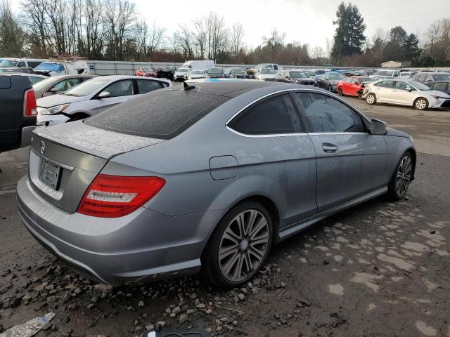 WDDGJ4HB5DG092024 - 2013 MERCEDES-BENZ C 250 GRAY photo 3