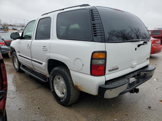 1GKEC13Z64J264289 - 2004 GMC YUKON WHITE photo 2