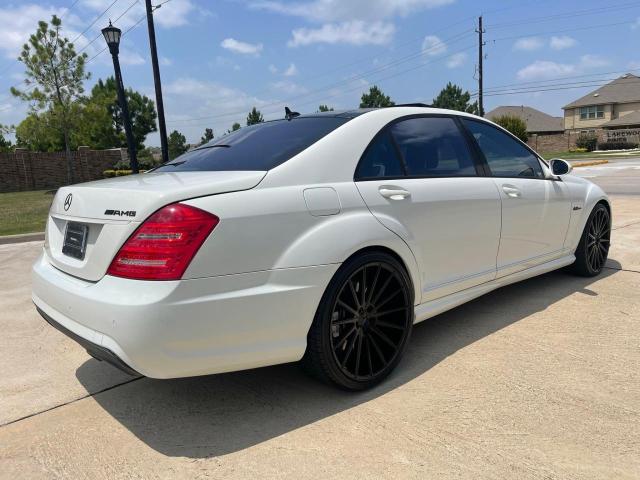 WDDNG77X29A262368 - 2009 MERCEDES-BENZ S 63 AMG WHITE photo 4