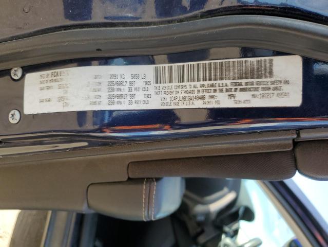 1C4PJLAB1GW149408 - 2016 JEEP CHEROKEE SPORT BLUE photo 13