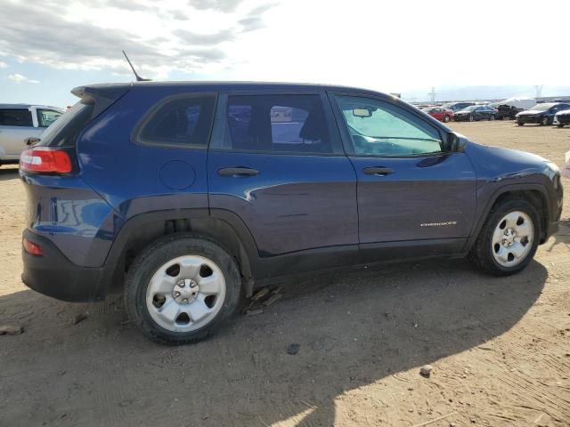 1C4PJLAB1GW149408 - 2016 JEEP CHEROKEE SPORT BLUE photo 3