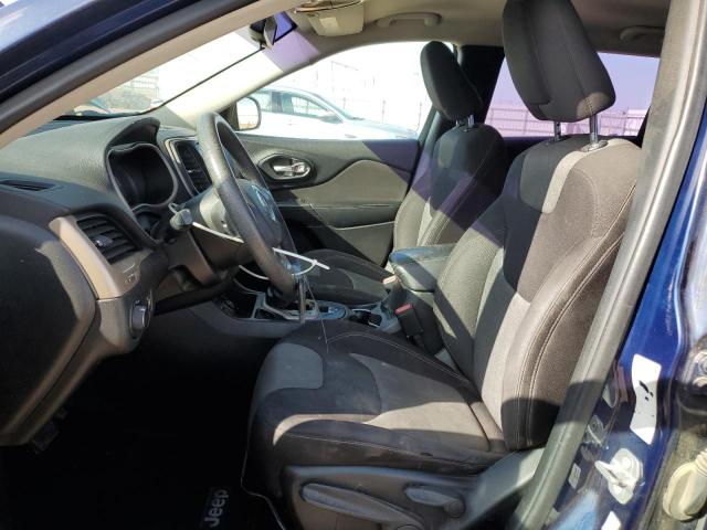 1C4PJLAB1GW149408 - 2016 JEEP CHEROKEE SPORT BLUE photo 7