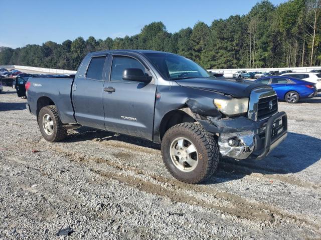 5TFBT54147X002724 - 2007 TOYOTA TUNDRA DOUBLE CAB SR5 GRAY photo 4