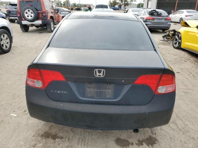 1HGFA16877L112203 - 2007 HONDA CIVIC EX BLACK photo 6