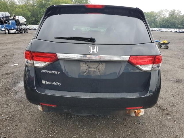 5FNRL5H66GB139937 - 2016 HONDA ODYSSEY EXL BLACK photo 6