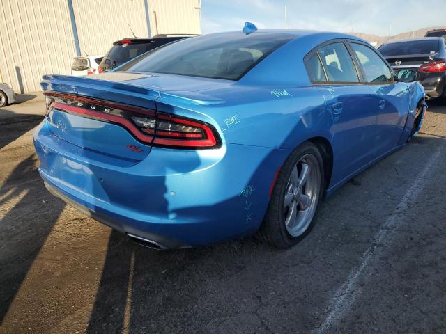 2C3CDXCT1FH919031 - 2015 DODGE CHARGER R/T BLUE photo 3