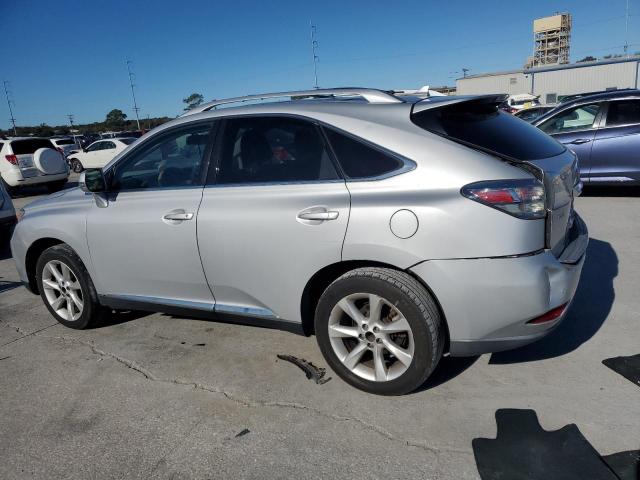 2T2ZK1BA6BC053707 - 2011 LEXUS RX 350 SILVER photo 2