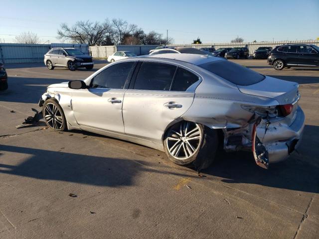 JN1BV7AP4EM677604 - 2014 INFINITI Q50 BASE SILVER photo 2