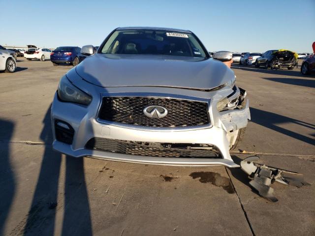 JN1BV7AP4EM677604 - 2014 INFINITI Q50 BASE SILVER photo 5