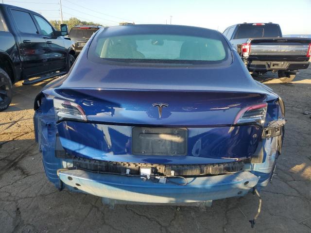 5YJ3E1EB9NF323891 - 2022 TESLA MODEL 3 蓝色 照片 6