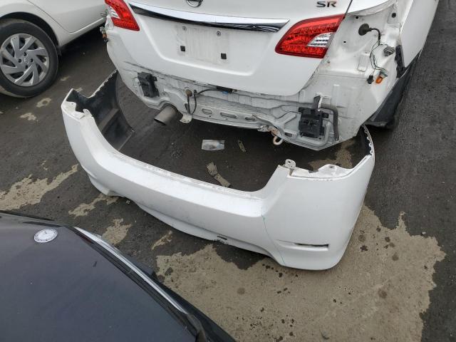 3N1AB7AP9FY321734 - 2015 NISSAN SENTRA S WHITE photo 12