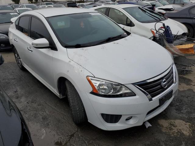 3N1AB7AP9FY321734 - 2015 NISSAN SENTRA S WHITE photo 4